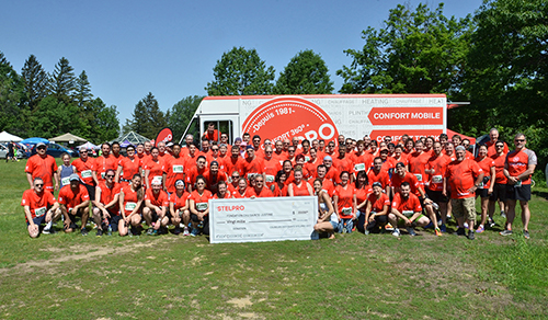 Stelpro Employees Run for the Benefit of the Sainte-Justine Chu Foundation Stelpro Employees Run for the Benefit of the Sainte-Justine Chu Foundation