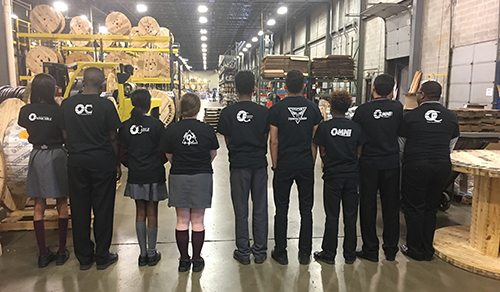 Mercy CTE Students Design Secondary Logo for Omni Cable Mercy CTE Students Design Secondary Logo for Omni Cable