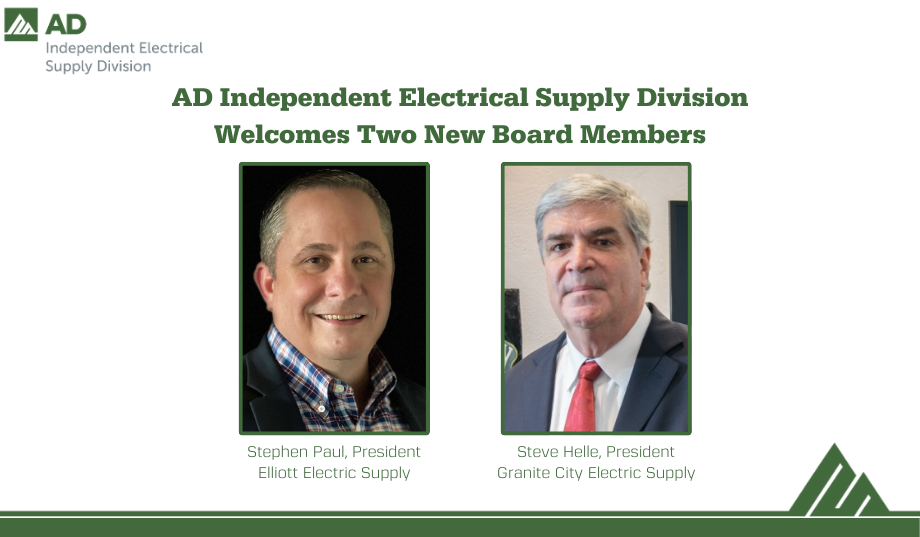 AD’s Independent Electrical Supply Division celebrates major milestone and announces 2025 Board of Directors