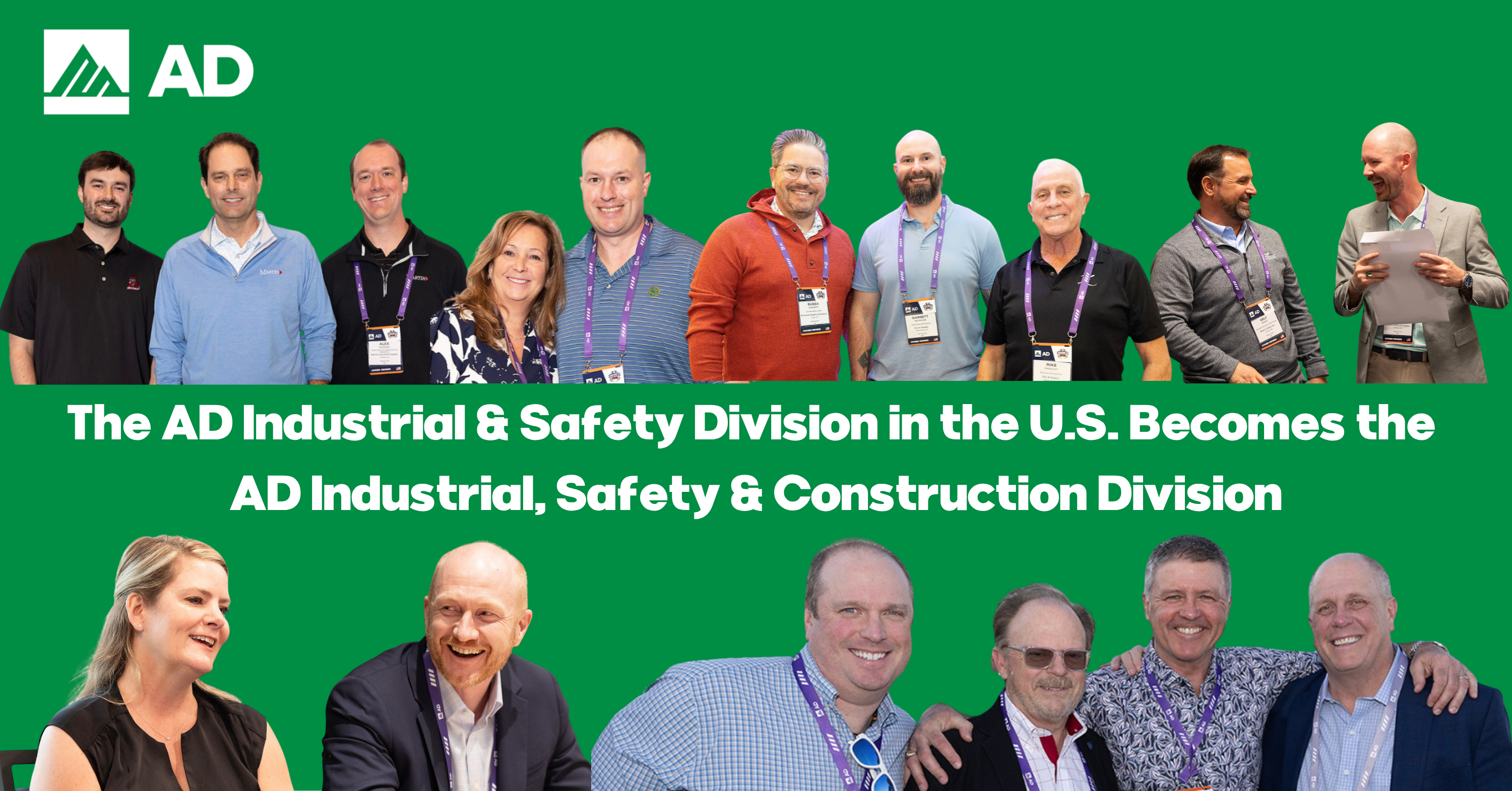 AD Recognizes Evolution of its Industrial & Safety – U.S. Division with Name Change to Industrial, Safety, and Construction (ISC) Division