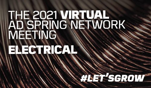 AD Electrical divisions connect virtually to accelerate power of networking at 2021 spring meeting