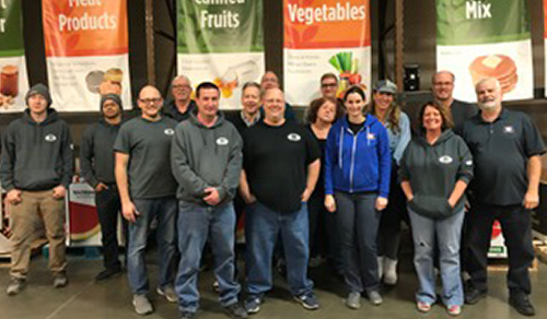 Hein Electric Supply Company Volunteers at Feeding America Eastern Wisconsin