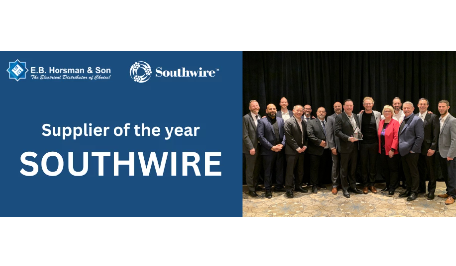 Southwire - E.B. Horsman Supplier of the Year