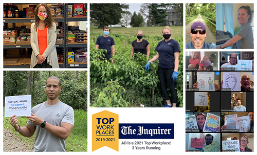 AD secures third consecutive Top Workplace Award AD secures third consecutive Top Workplace Award